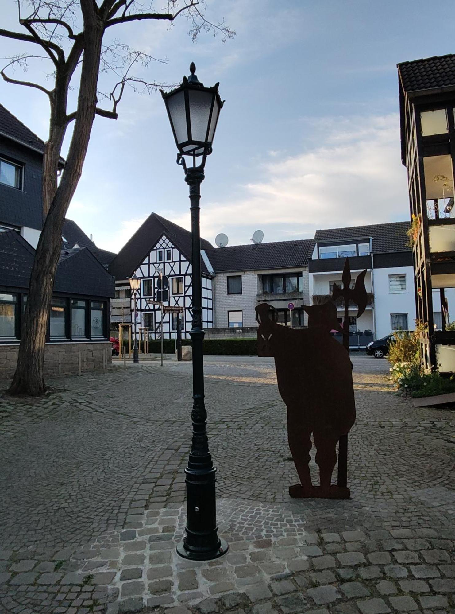 Hotel Fuenf Giebel Eck In Der Freiheit Am Ruhrtalradweg Wetter  Esterno foto